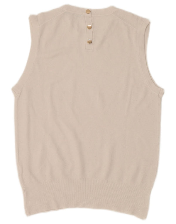 Zara Damevest Top UK 12 Medium White