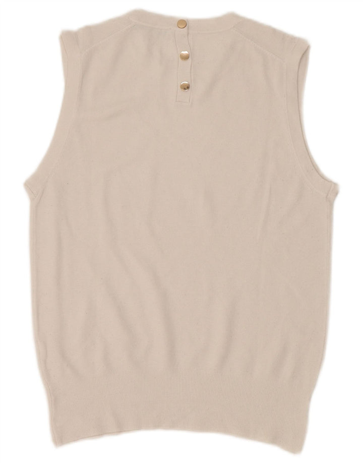 Zara Damevest Top UK 12 Medium White