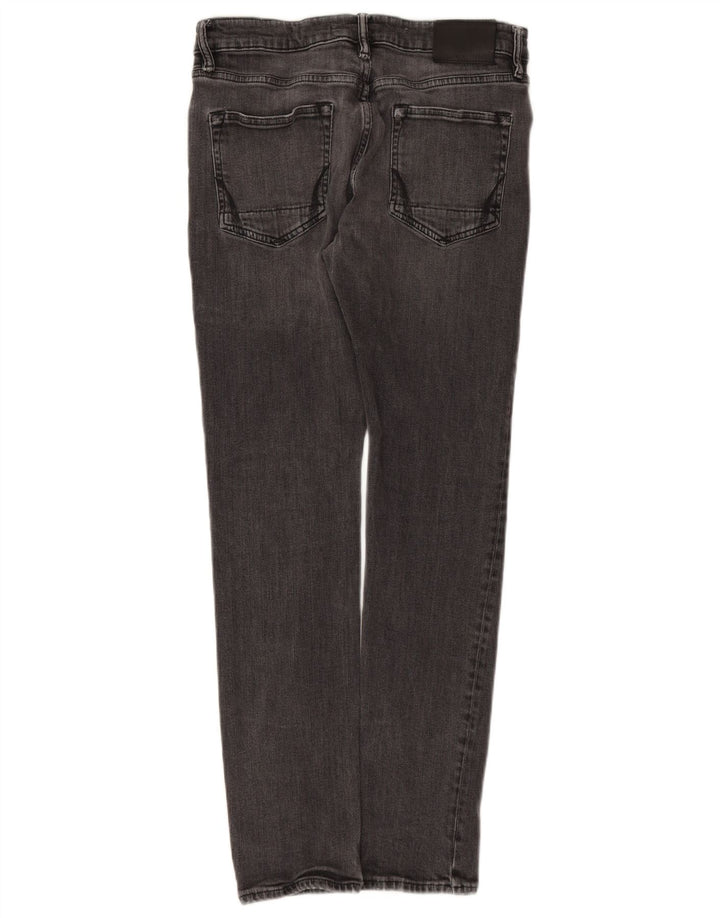 ALL SAINTS Herre Rex Slim Jeans W32 L30 Grå Bomuld