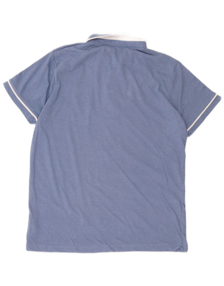 French Connection Herre poloshirt Stor blå bomuld