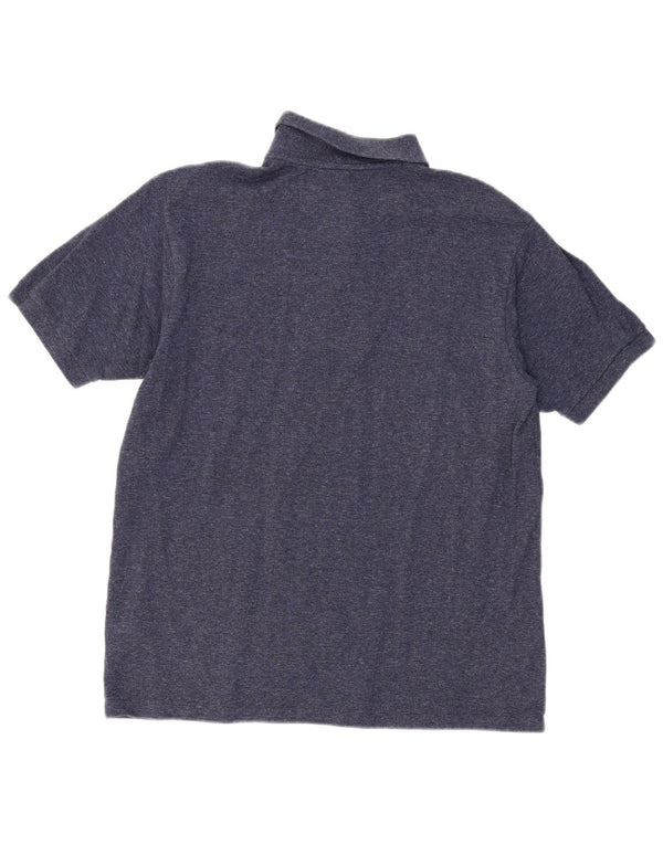 Lacoste Herre Classic Fit Polo Shirt Størrelse 5 Large Marineblå Bomuld