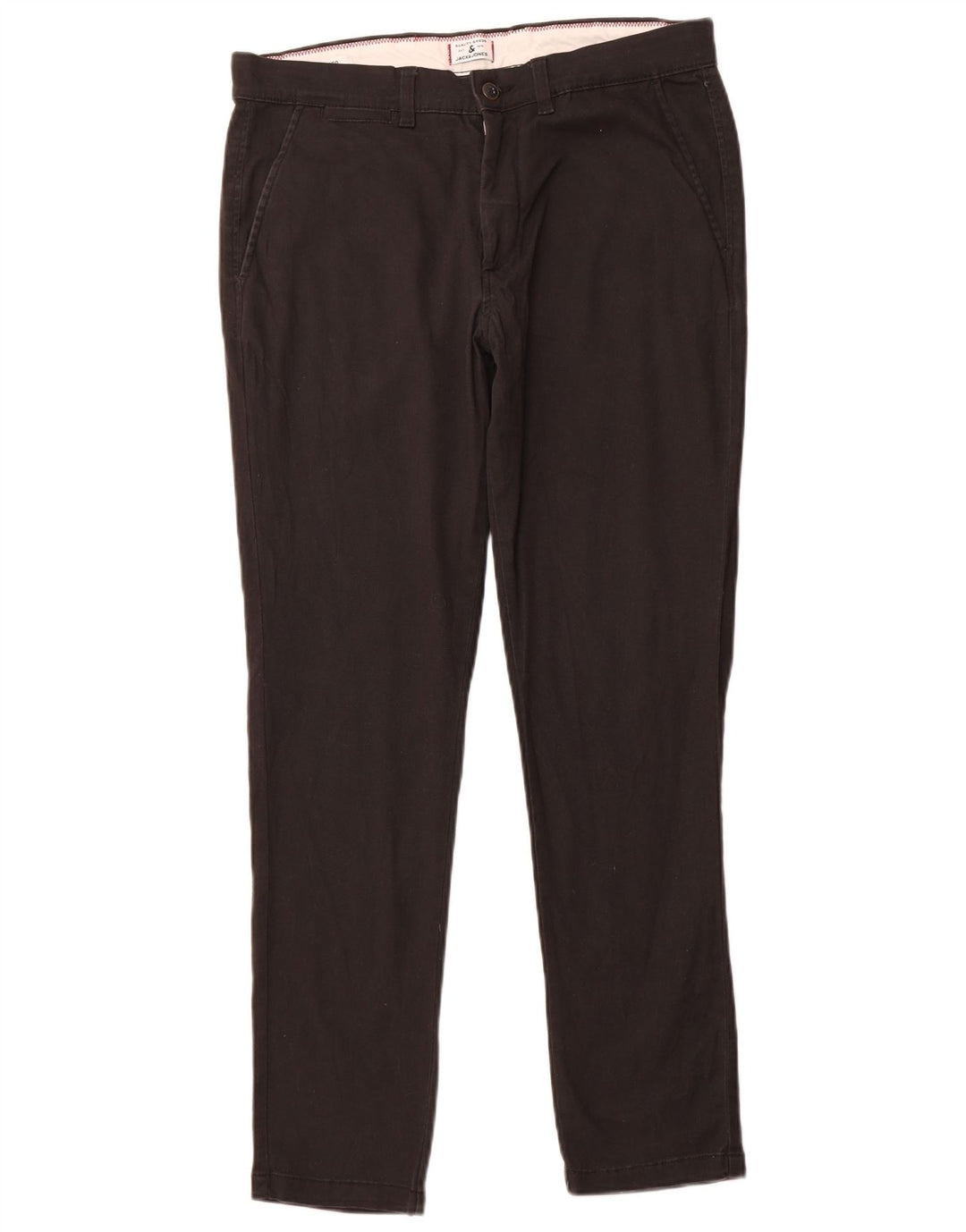 Jack & Jones Herre Slim Chino Bukser W34 L32 Sort Bomuld