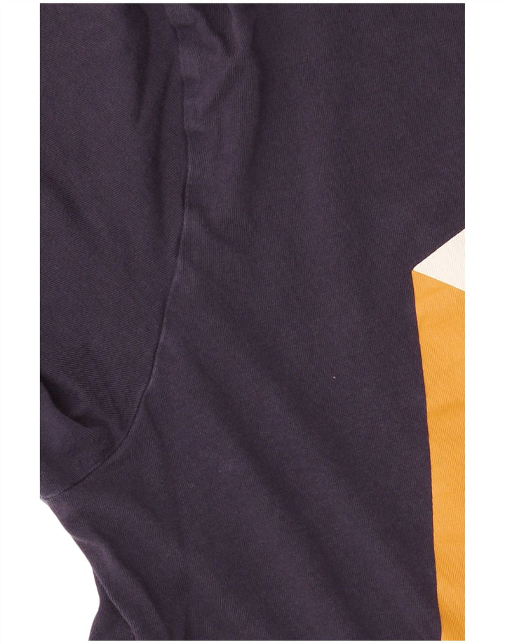 G-Star Herre grafisk T-shirt Top Stor marineblå bomuld