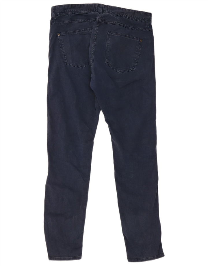 Zara Herre Slim Jeans EU 42 Large W32 L30 Navy Blue