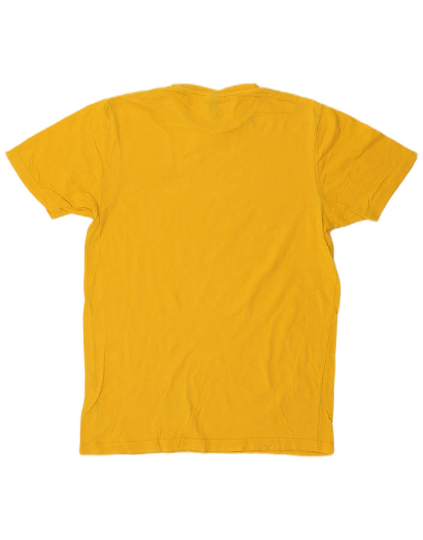 Ellesse Herre T-Shirt Top Medium Gul Bomuld