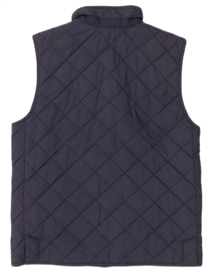 Polo Ralph Lauren Boys Quiltet Gilet 14-15 år Stor marineblå polyester
