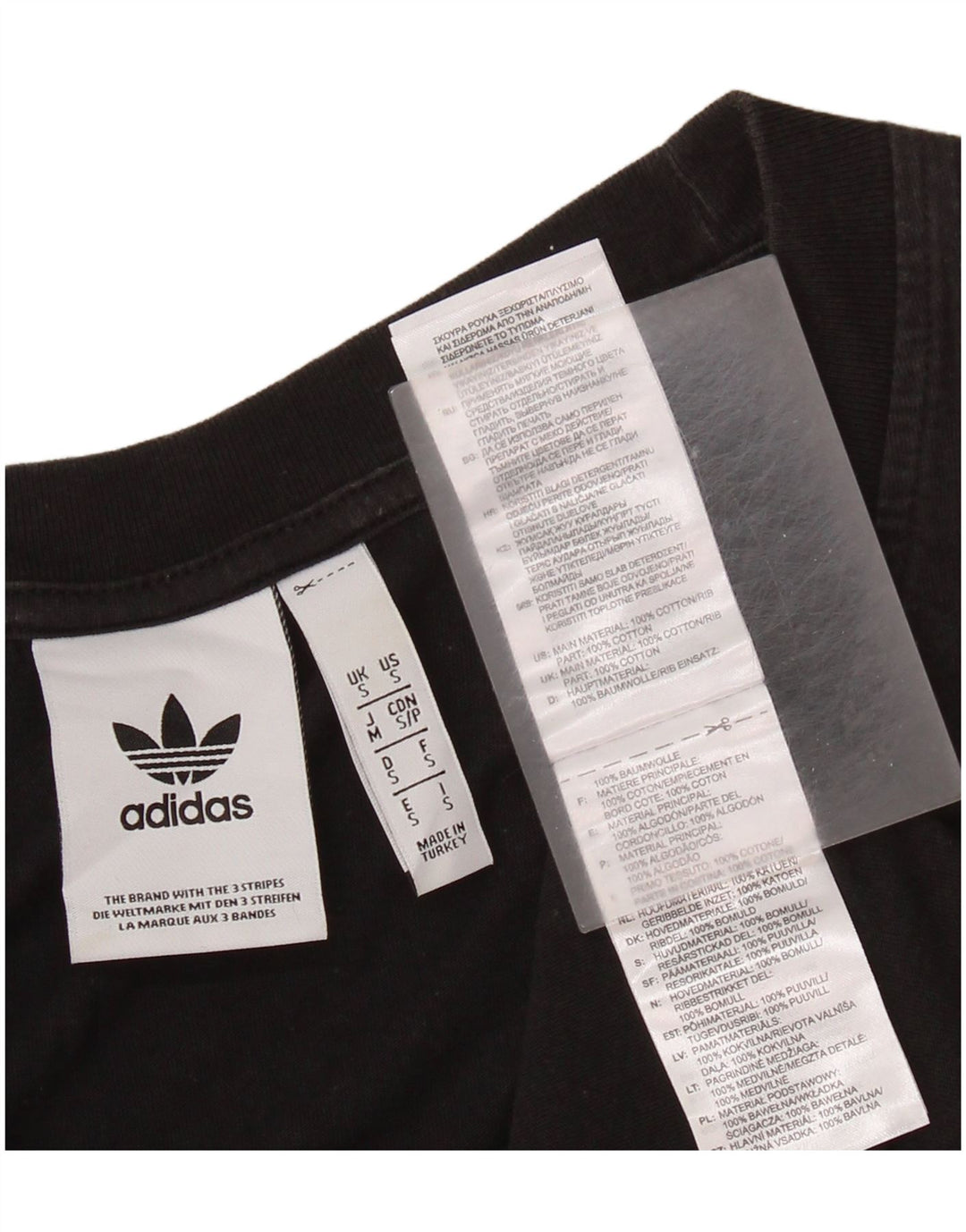 ADIDAS Herre grafisk vest top lille sort bomuld