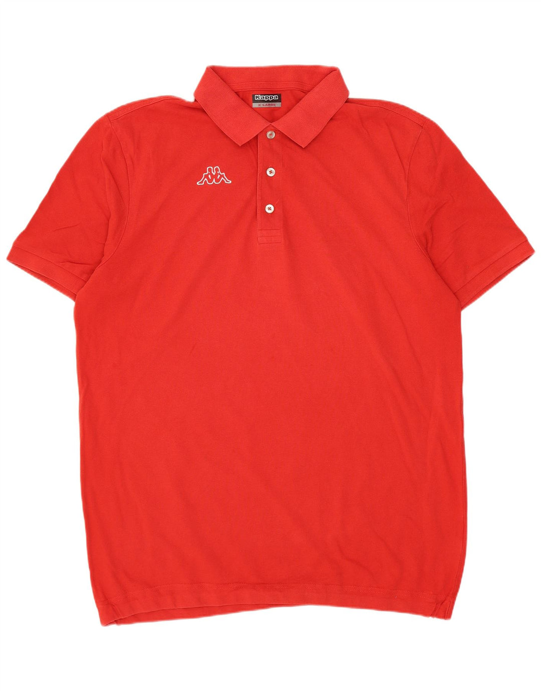 Kappa herre poloshirt XL Rød