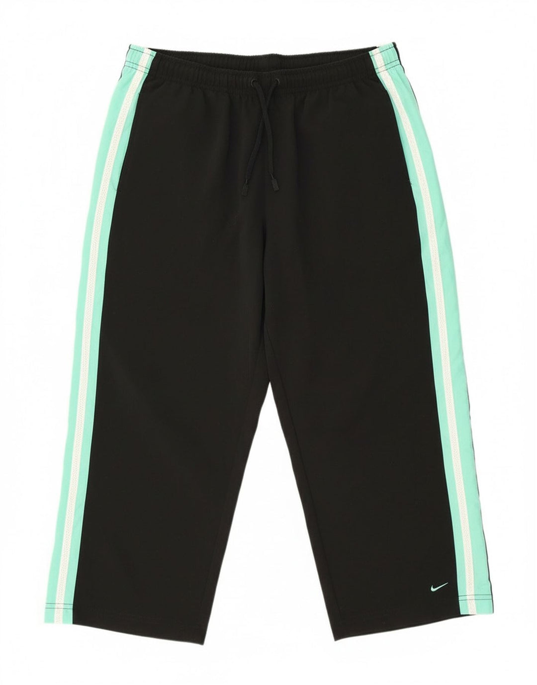 Nike Capri træningsdragtbukser til kvinder US 12/14 Large Black Colourblock