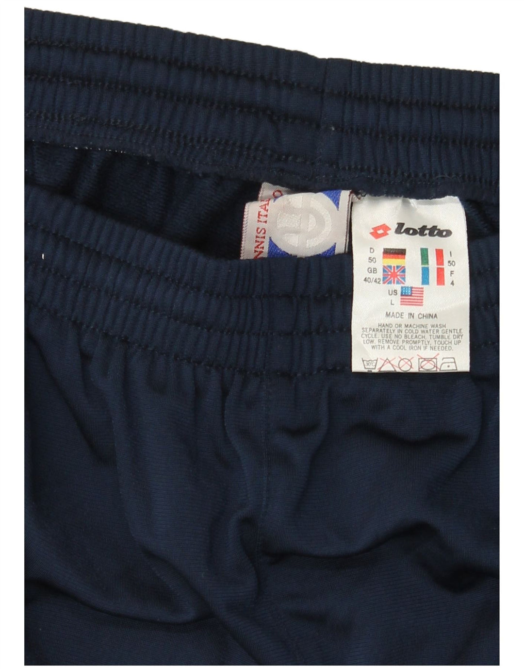 LOTTO Træningsdragt bukser til mænd UK 40/42 Large Navy Blue Polyester