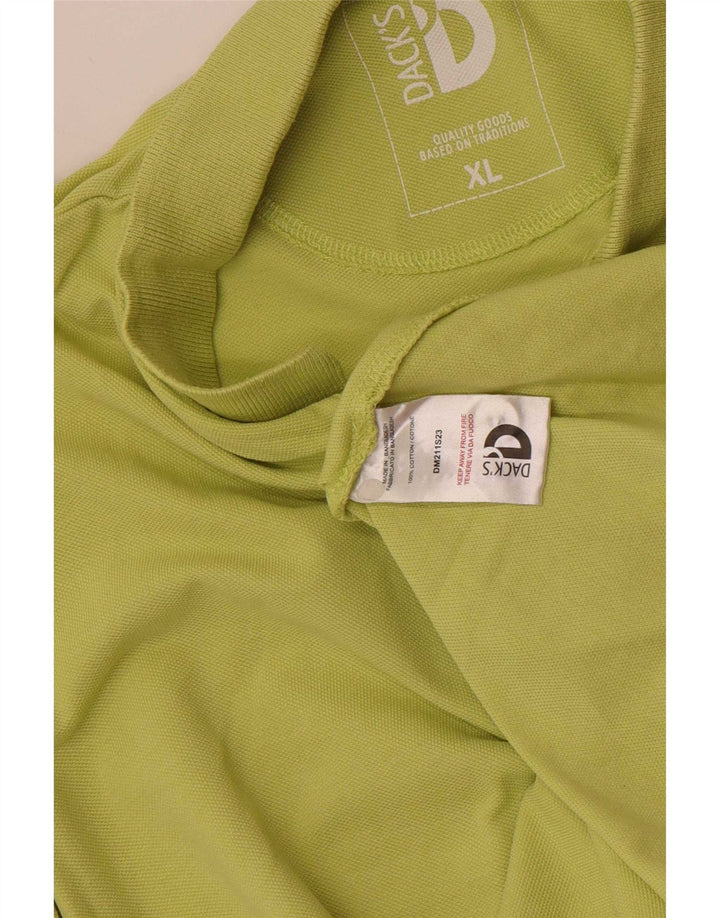 Dacks herre poloshirt XL Grøn bomuld