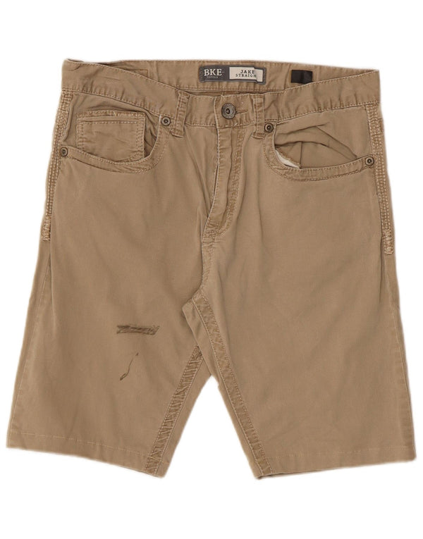 BKE Herre Jake Casual Shorts W32 Medium Beige Bomuld