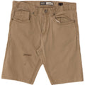 BKE Herre Jake Casual Shorts W32 Medium Beige Bomuld