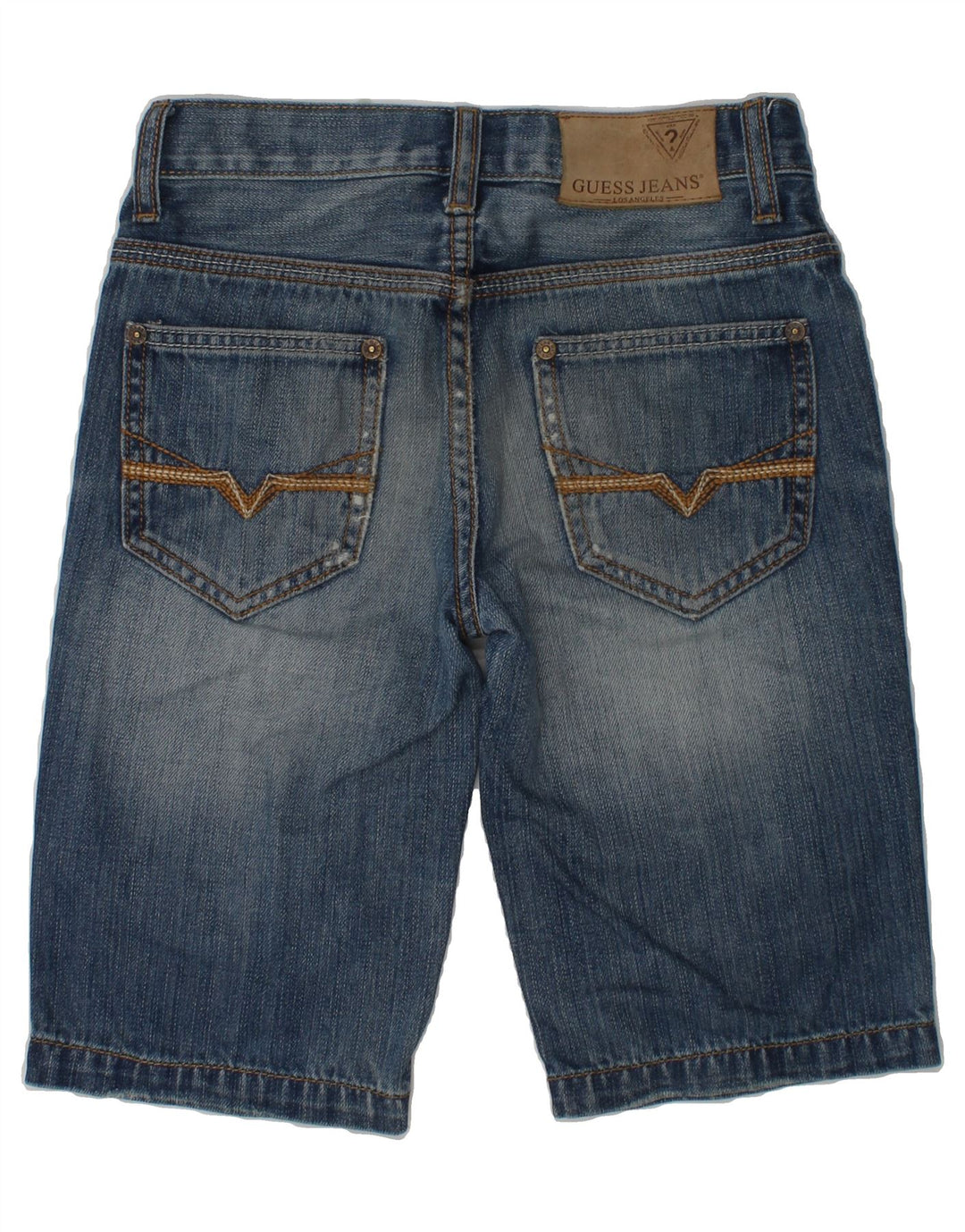 GUESS Boys Denim Shorts 7-8 Years W24  Blue Cotton | Vintage Guess | Thrift | Second-Hand Guess | Used Clothing | Messina Hembry 