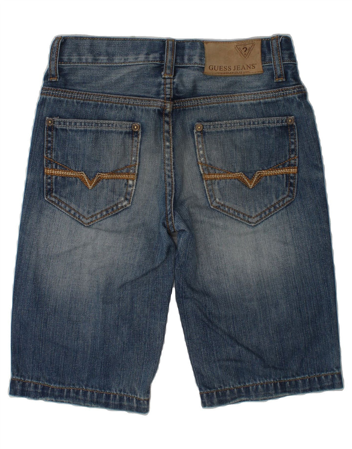 GUESS Boys Denim Shorts 7-8 Years W24  Blue Cotton | Vintage Guess | Thrift | Second-Hand Guess | Used Clothing | Messina Hembry 
