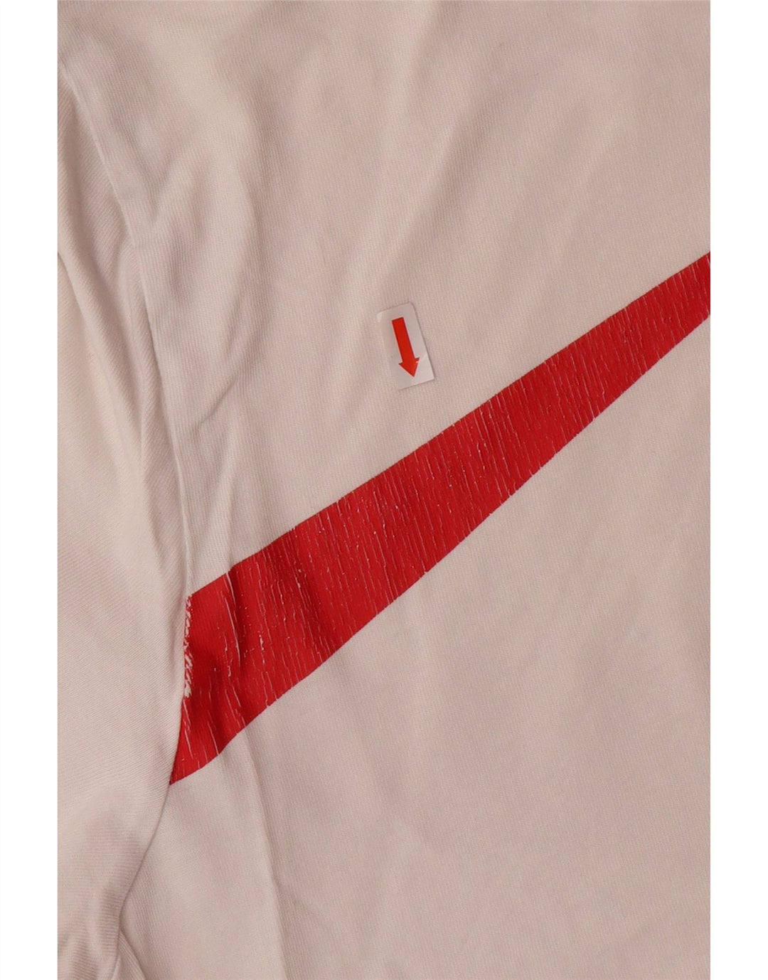 NIKE Grafisk T-shirt top til mænd XL Hvid bomuld