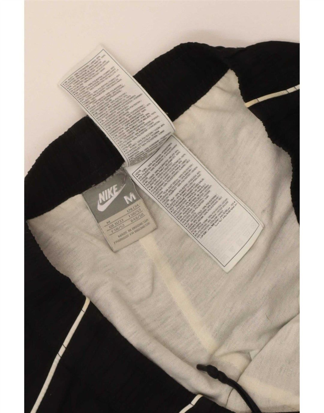 Nike Herre grafisk træningsdragt Bukser Joggers Medium Sort Polyester