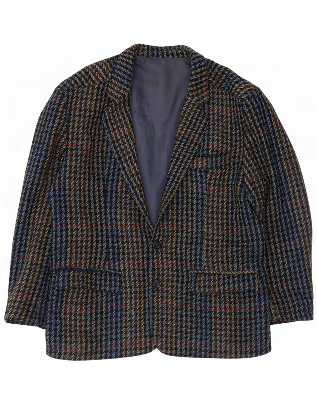 Carrera Herre 2-knaps blazerjakke UK 40 Stor flerfarvet Houndstooth