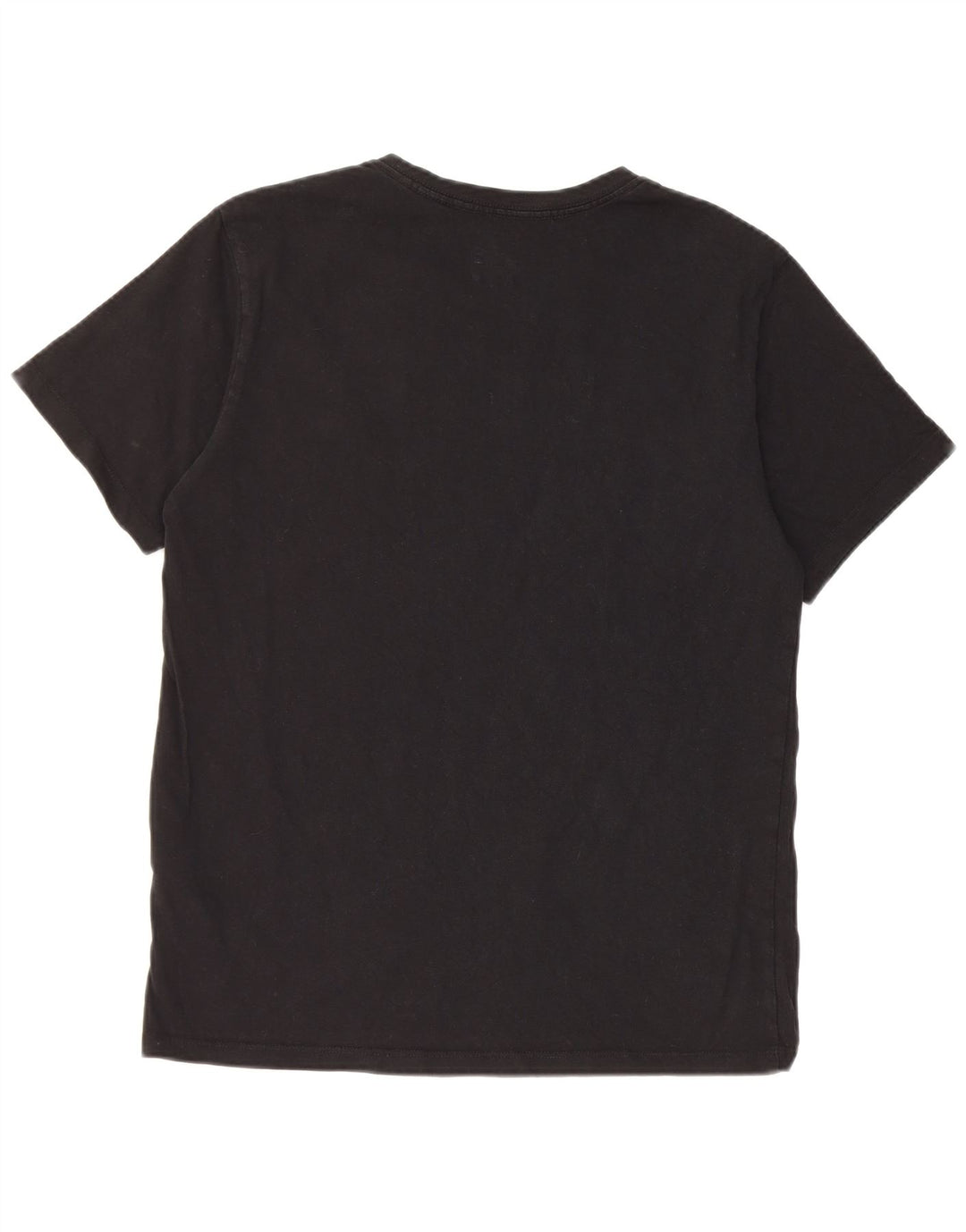 Levi's Herre Standard T-Shirt Top Medium Sort Bomuld