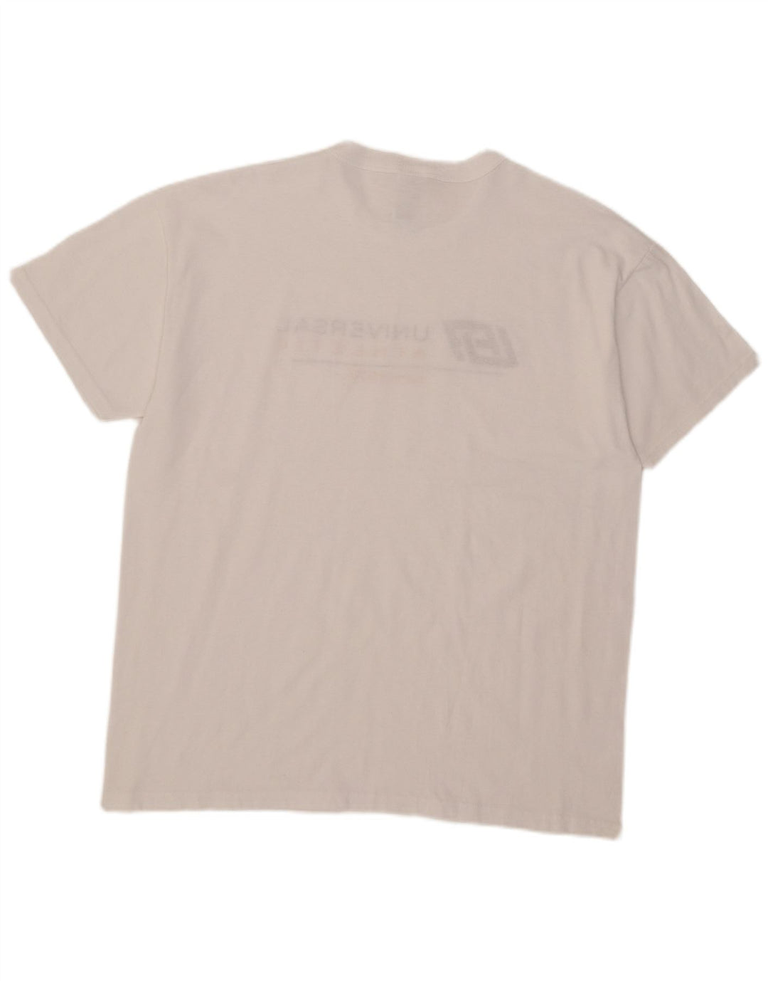 Russell Athletic Herre grafisk T-shirt Top Stor hvid bomuld