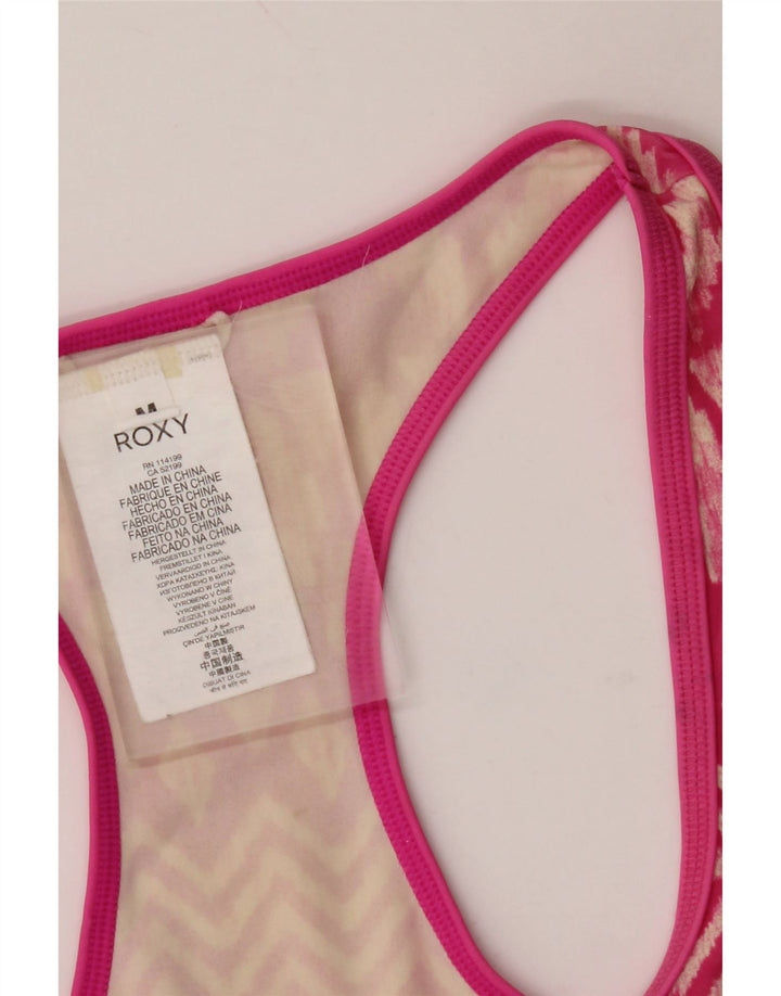 ROXY Damevest Top UK 12 Medium Pink Ikat Polyamid