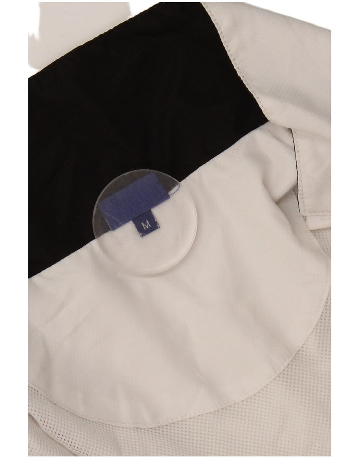 Asics Træningsdragt til mænd Topjakke Medium White Colourblock Polyester