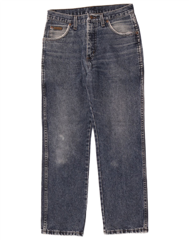 Wrangler Herre Texas Straight Jeans W31 L30 Blå Bomuld