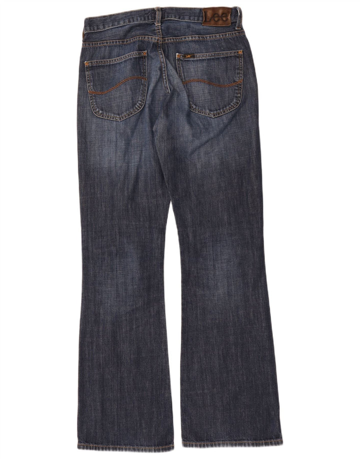 Lee Herre Denver Bootcut Jeans W32 L34 Marineblå Bomuld