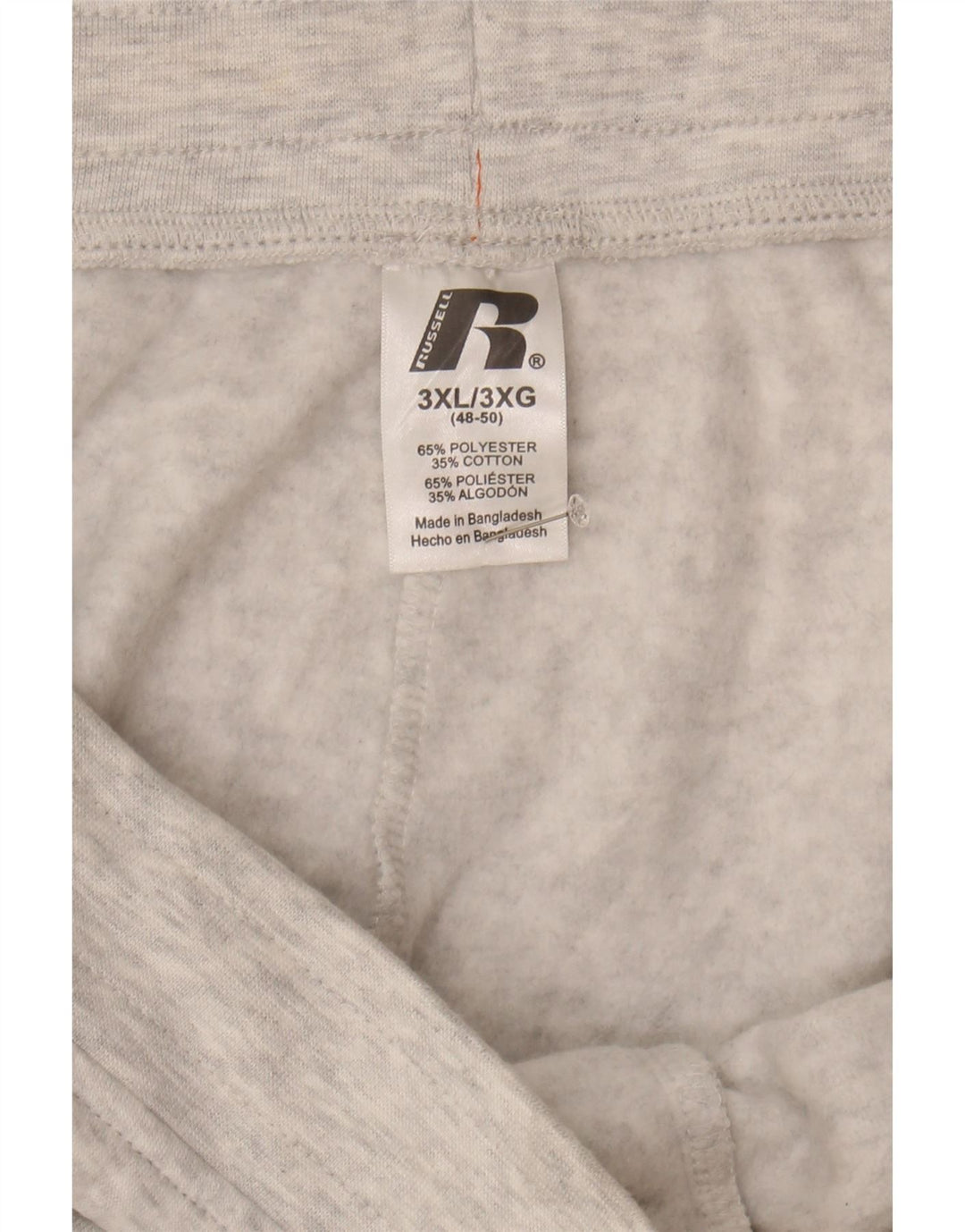 RUSSELL ATHLETIC Mens Arkansas Razorbacks Tracksuit Trousers 3XL Grey Vintage Russell Athletic and Second-Hand Russell Athletic from Messina Hembry 