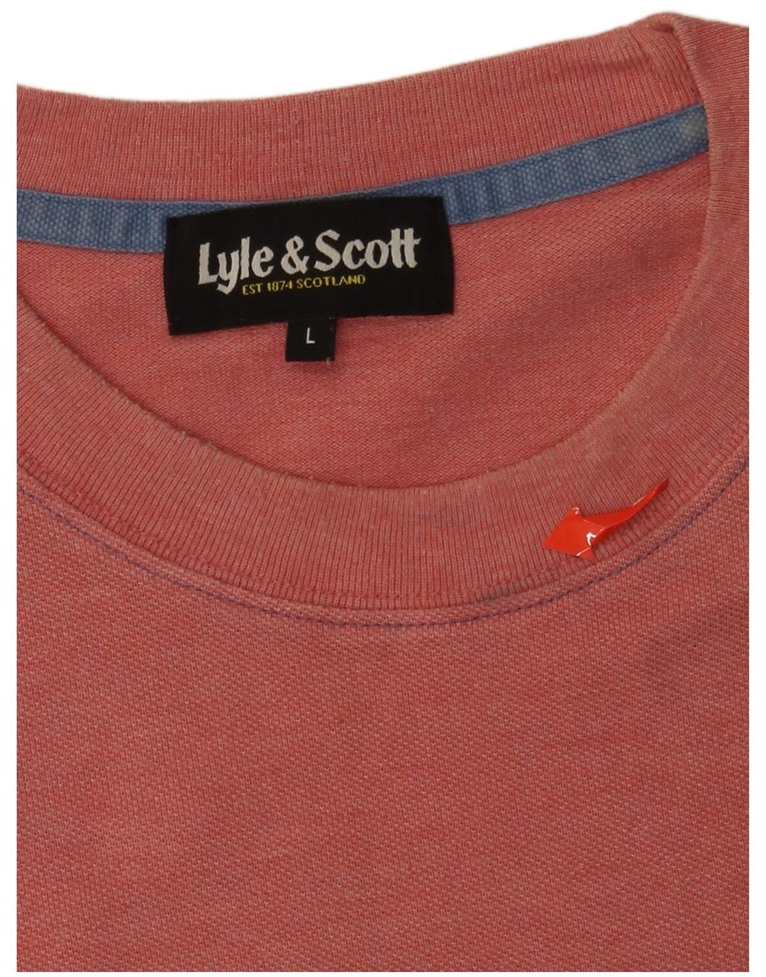 Lyle & Scott Herre T-Shirt Top Stor Orange