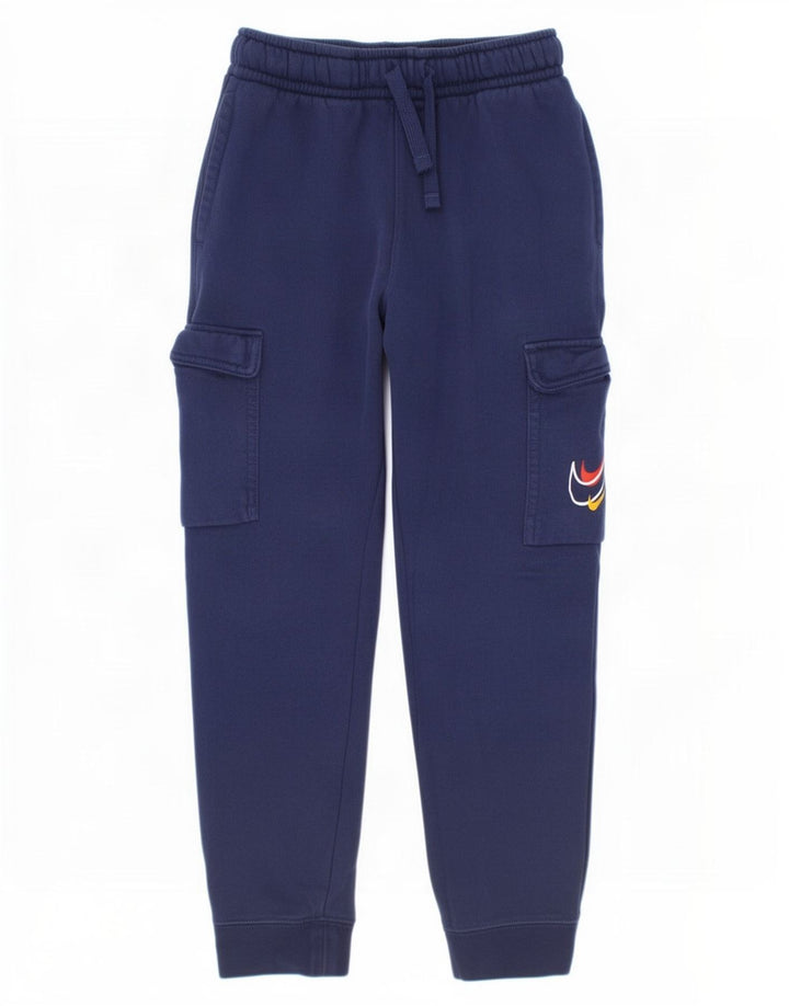 Nike Boys Cargo træningsdragt Bukser Joggers 10-11 år Medium Navy Blue