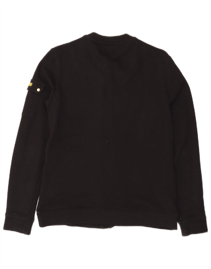 Barbour Dame træningsdragt Top Jacket UK 10 Small Black Bomuld