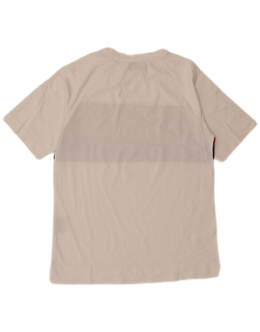 Kappa Herre T-shirt Top Medium White Colourblock Bomuld