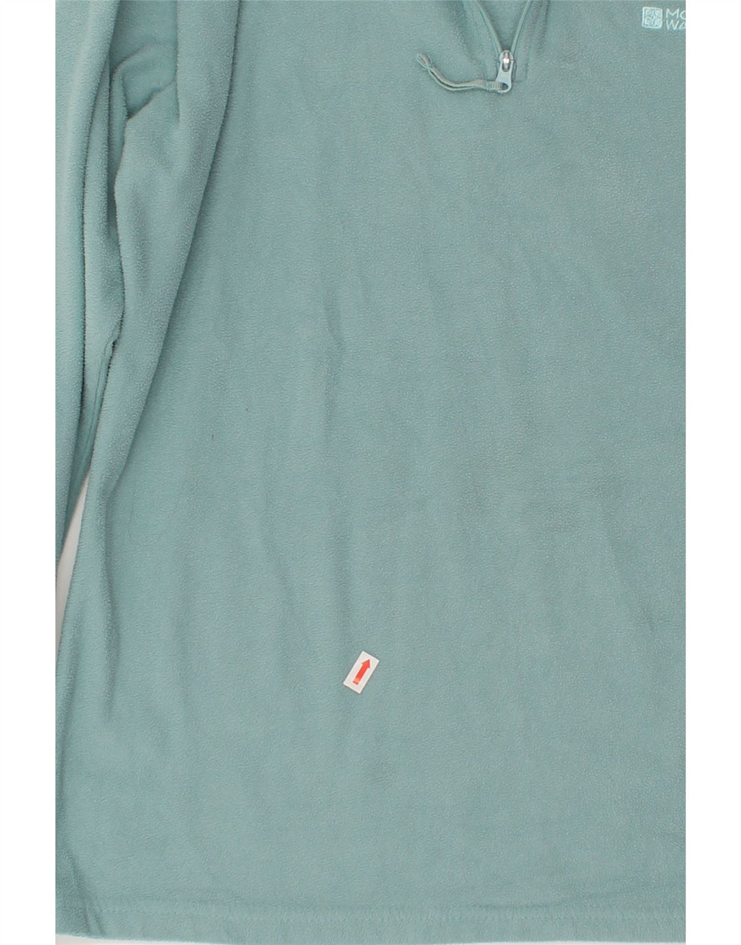 MOUNTAIN WAREHOUSE Womens Zip Neck Fleece Jumper UK 14 Large Blue Vintage Mountain Warehouse and Second-Hand Mountain Warehouse from Messina Hembry 