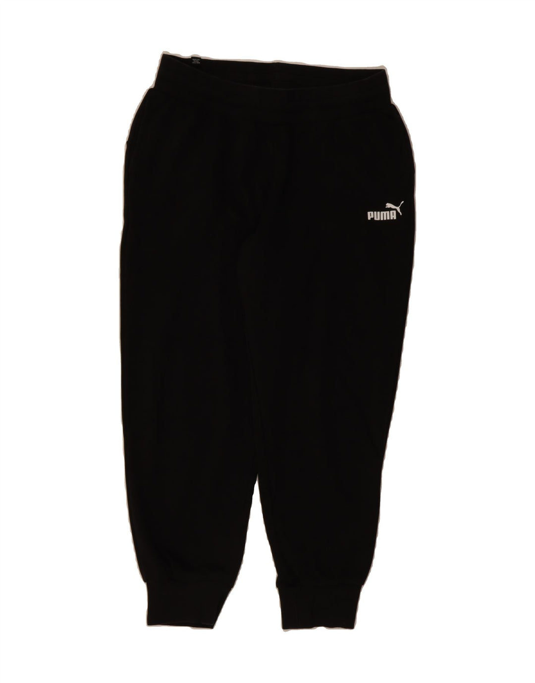 PUMA Mens Tracksuit Trousers Joggers Medium  Black Cotton Vintage Puma and Second-Hand Puma from Messina Hembry 