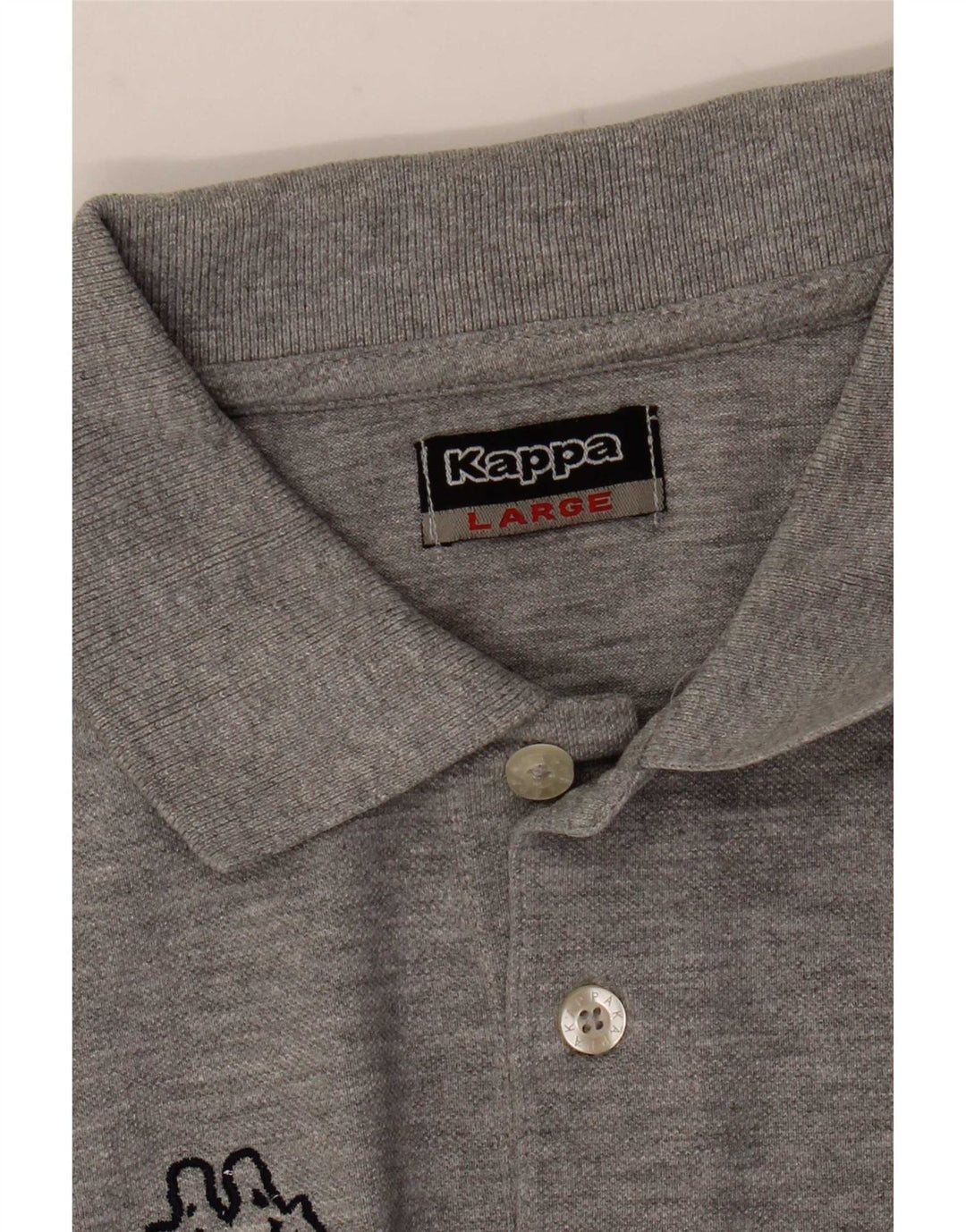 Kappa herre polo shirt, stor grå