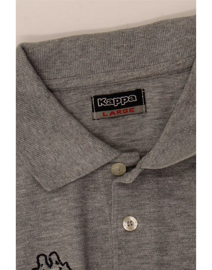 Kappa herre polo shirt, stor grå