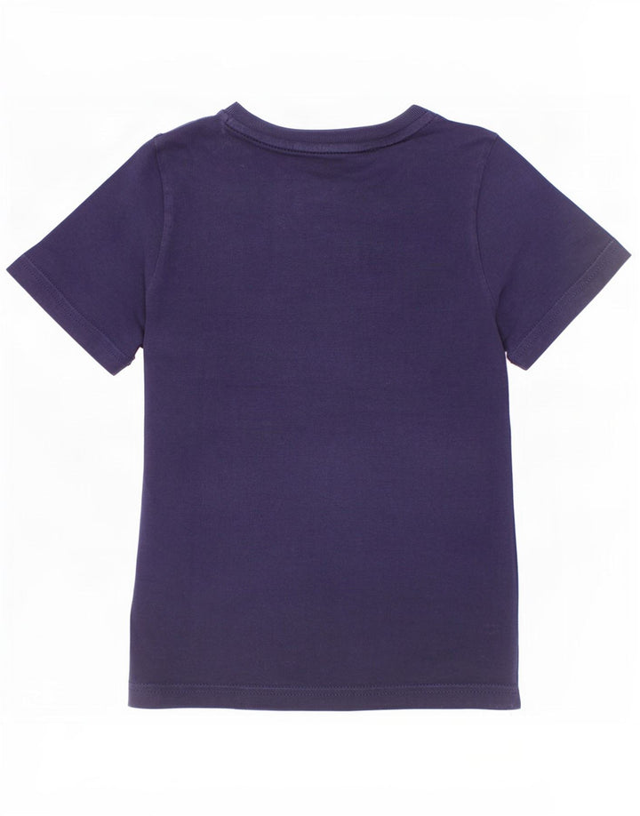 Puma drenge grafisk t-shirt top 5-6 år marineblå