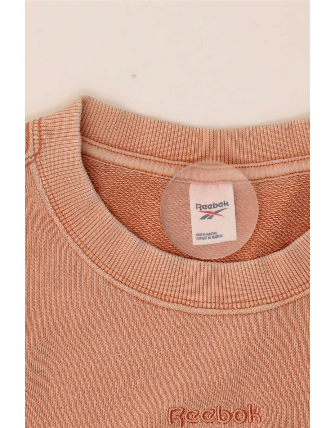 Reebok Sweatshirt til mænd, lille pink bomuld