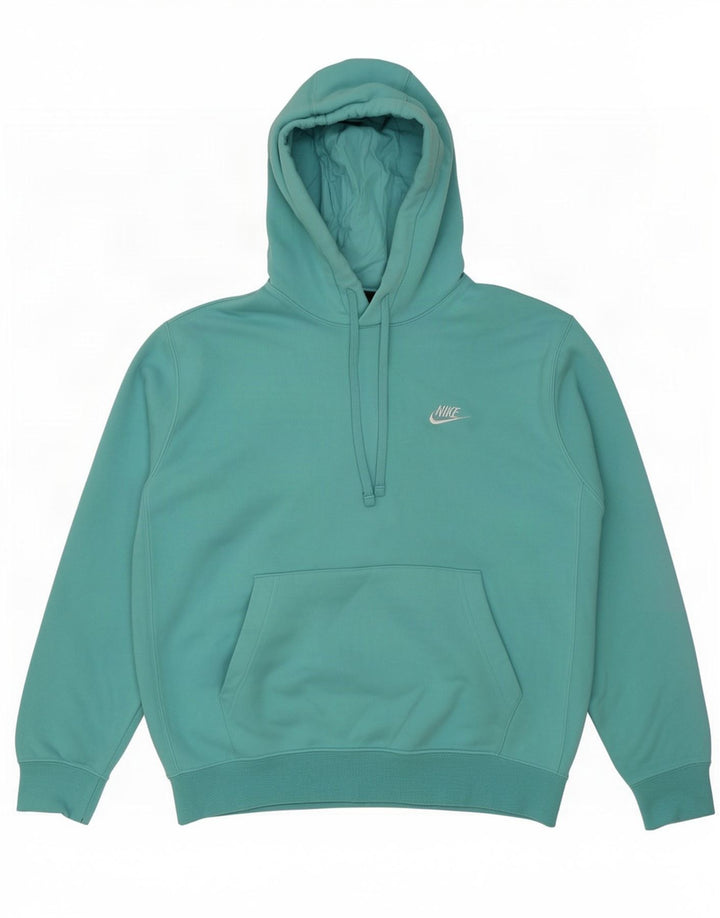 Nike Herre hættetrøje Jumper Medium Blue Bomuld