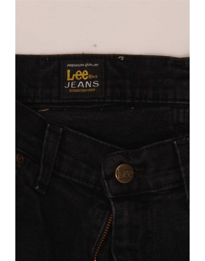 Lee Straight Jeans til mænd W28 L30 Sort