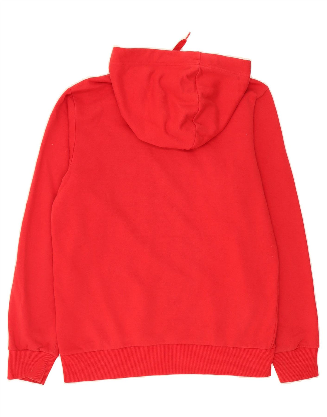 REEBOK Mens Graphic Hoodie Jumper Medium Red Cotton Vintage Reebok and Second-Hand Reebok from Messina Hembry 