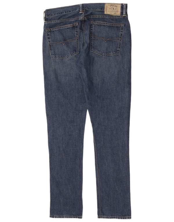 Polo Ralph Lauren Herre Skinny Jeans W32 L34 Blå Bomuld
