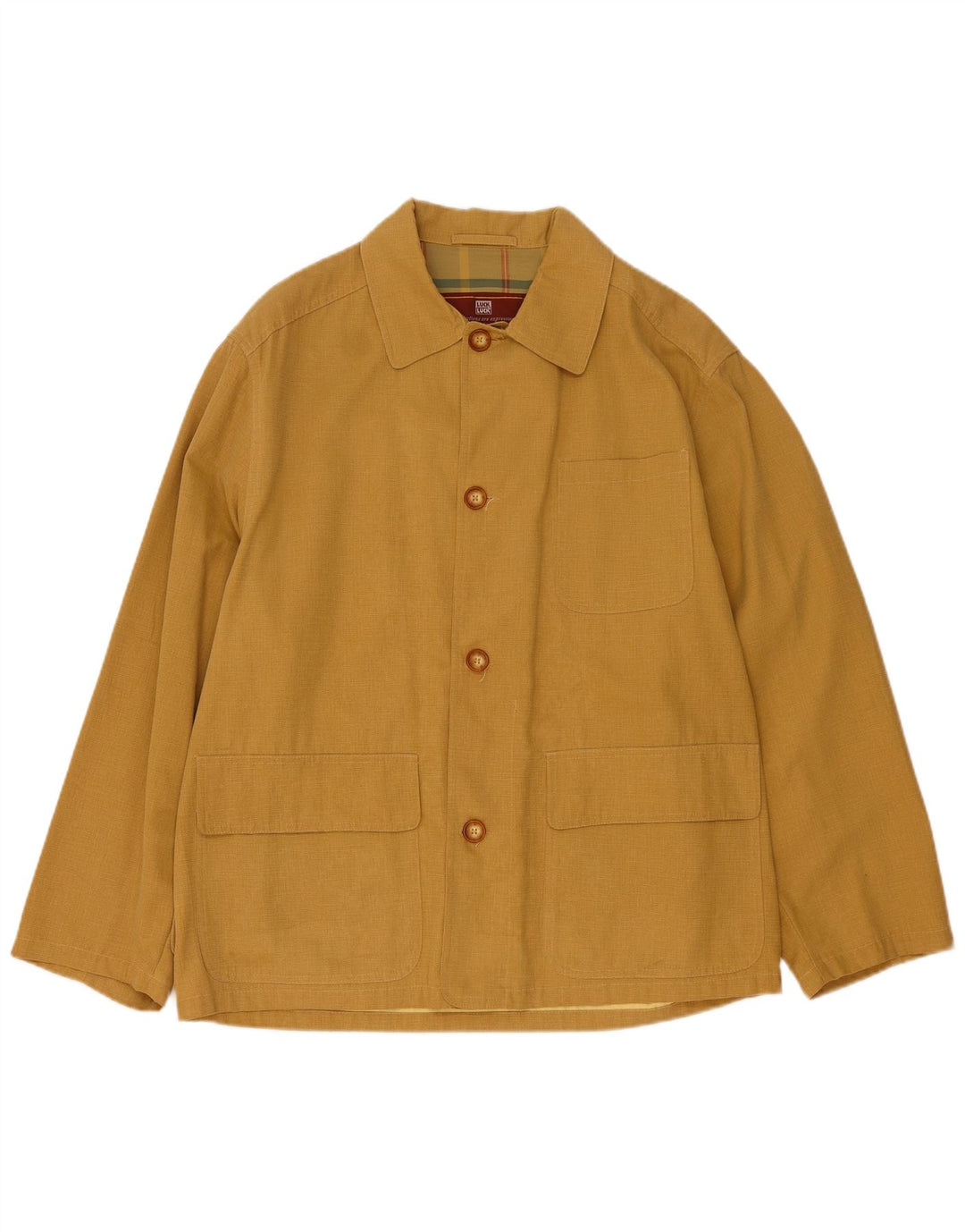 Luck in Luck Herre Utility Jacket IT 50 Large Brown Resine