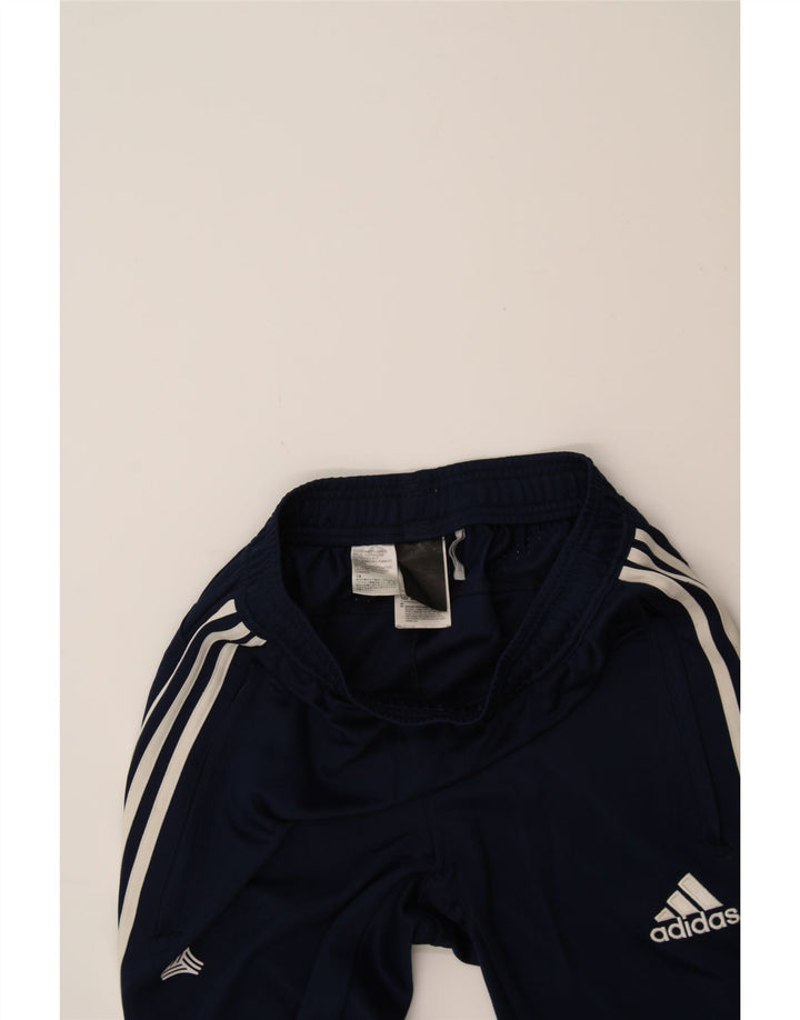 ADIDAS Womens Tracksuit Trousers UK 6 XS  Navy Blue Polyester Vintage Adidas and Second-Hand Adidas from Messina Hembry 