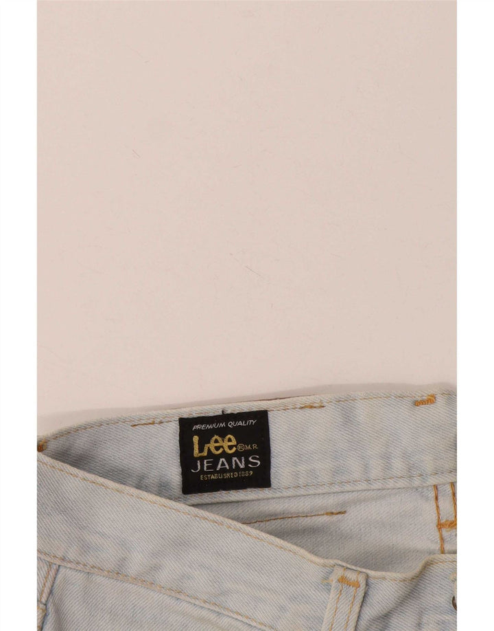 Lee Lige Jeans til kvinder W28 L31 Blå Bomuld