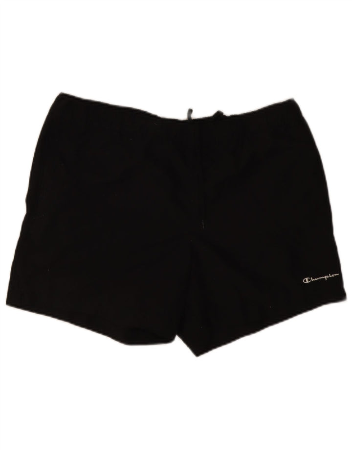 Champion Herre Sportshorts Large Sort Polyester
