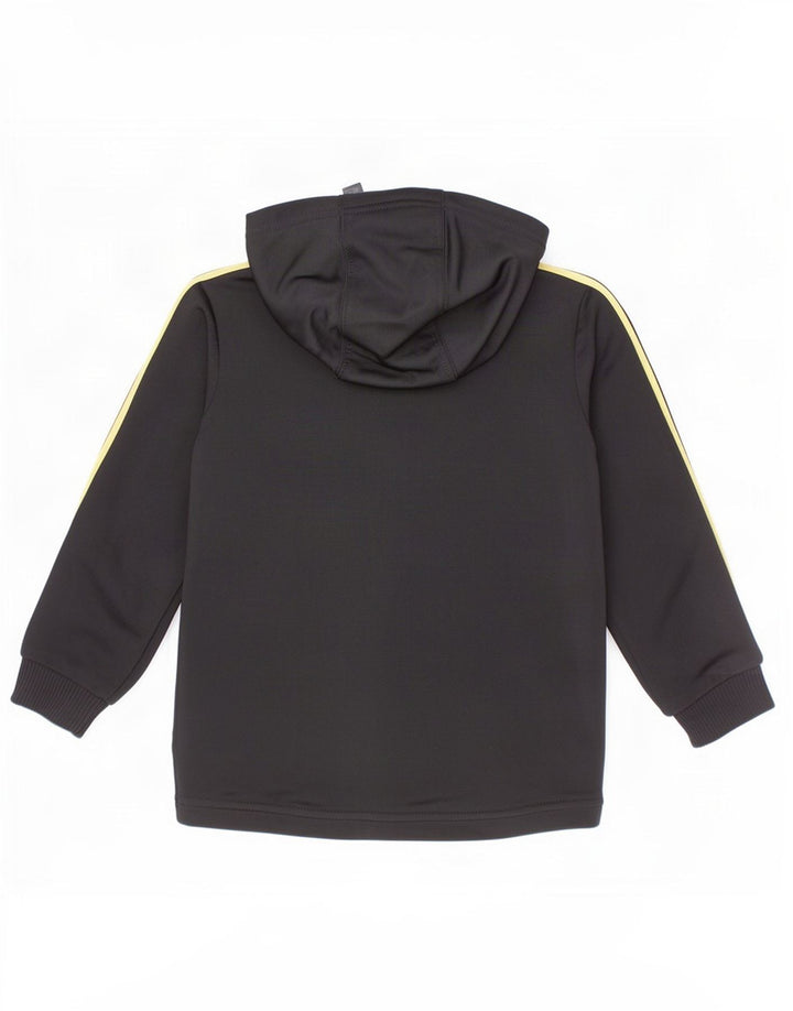 Adidas Boys Zip Hoodie Sweater 2-3 År Sort Polyester