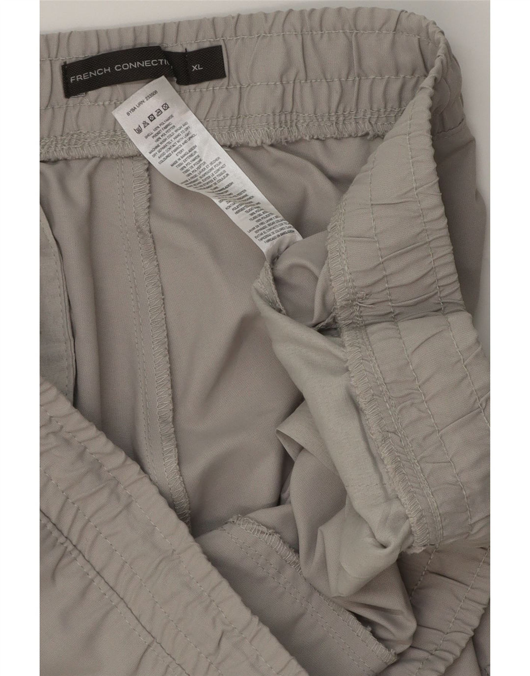 FRENCH CONNECTION Herre jogger Cargo Bukser XL W38 L29 Grå Polyester