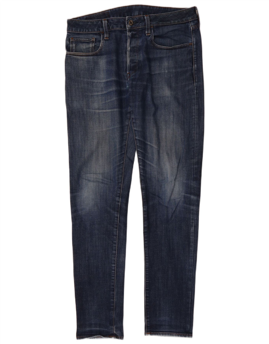 G-Star Herre Slim Jeans W32 L34 Blå Bomuld